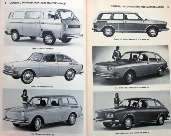 Chiltons Volkswagen Beetle 1970 - 1981 Repairmanual (2919)